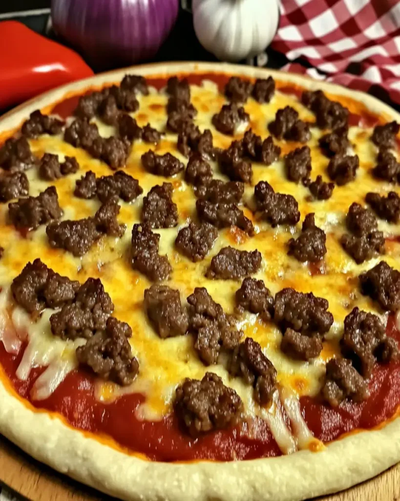 Beef Pizza Pie