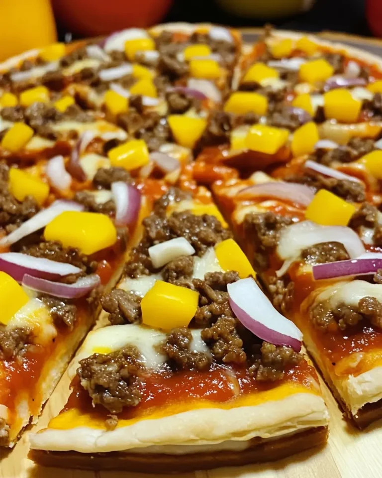 Beef Pizza Pie