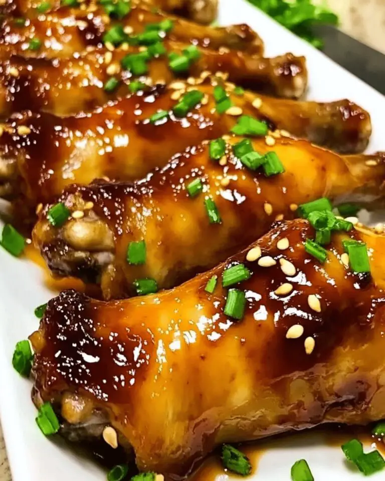 Caramelized Baked Chicken Legs or Wings