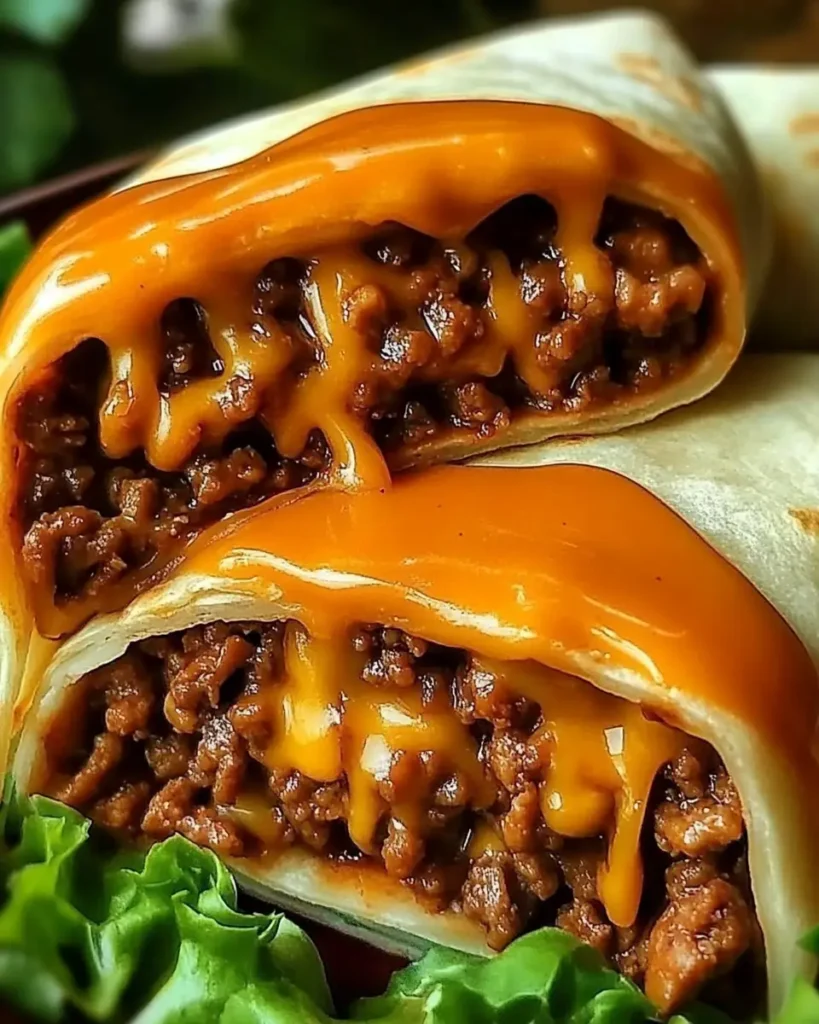 Select Cheesy Beef Wraps Recipe Cheesy Beef Wraps Recipe