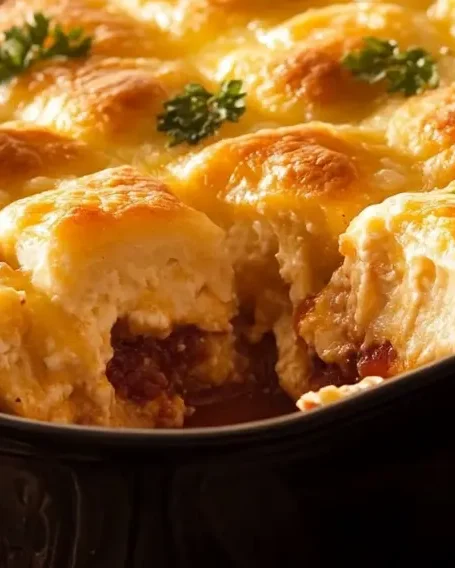 Delicious Angel Beef Casserole