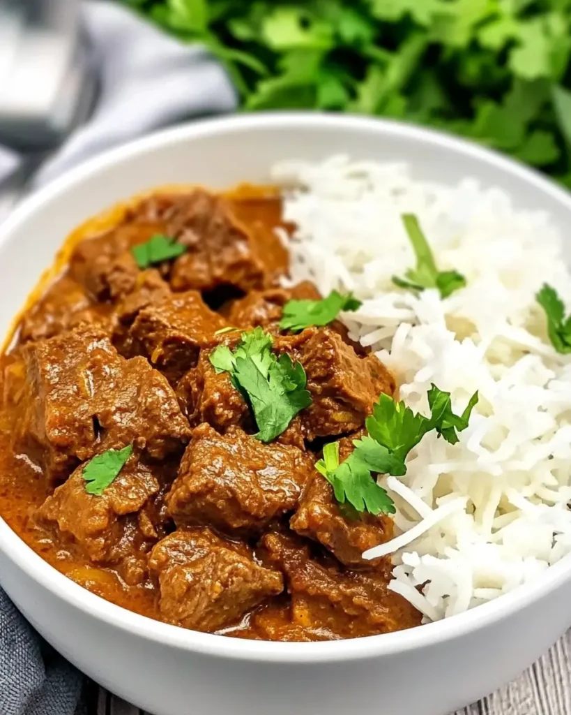 Slow Cooker Beef Coconut Curry