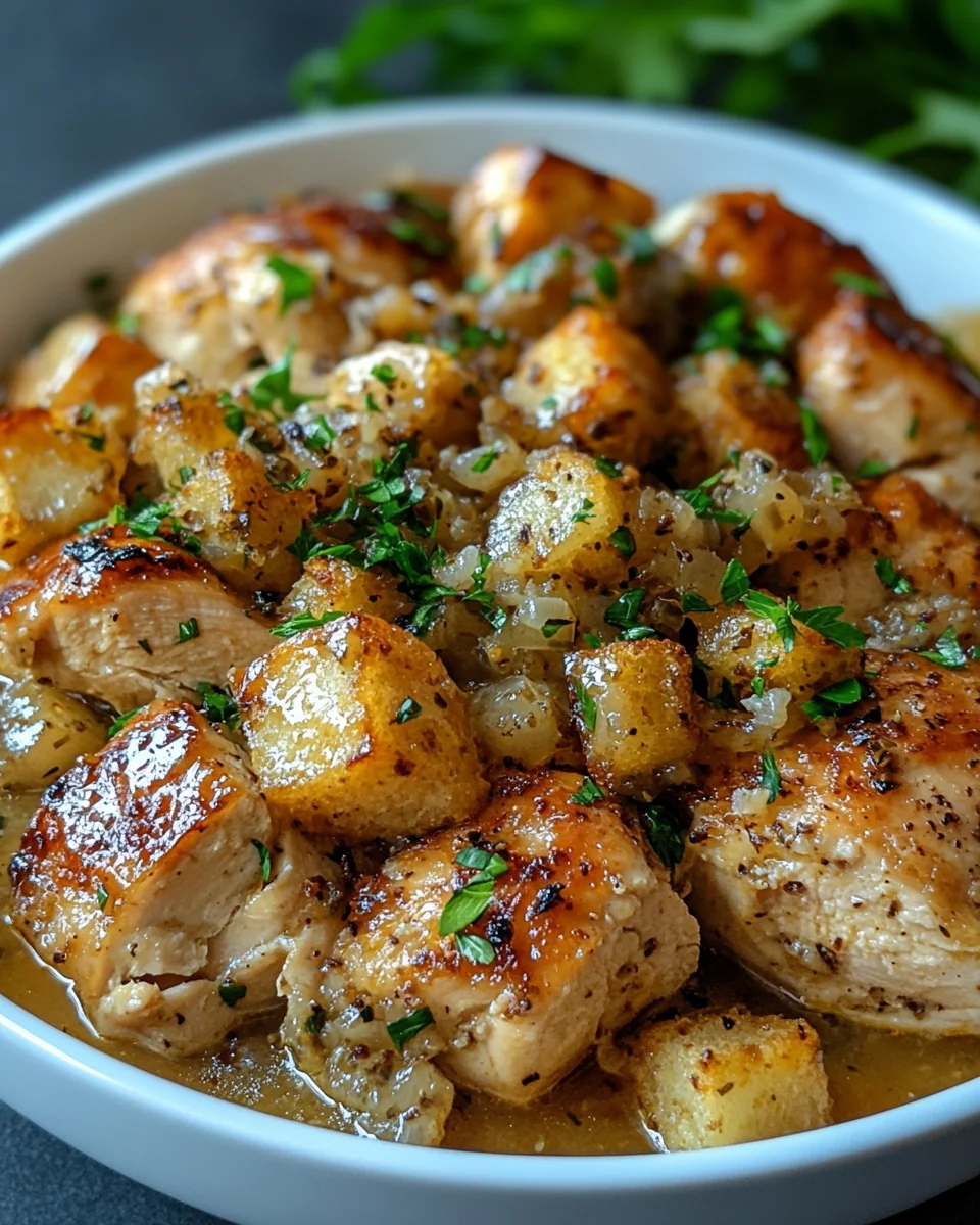 Simple Slow Cooker Chicken with Stuffing - additional image