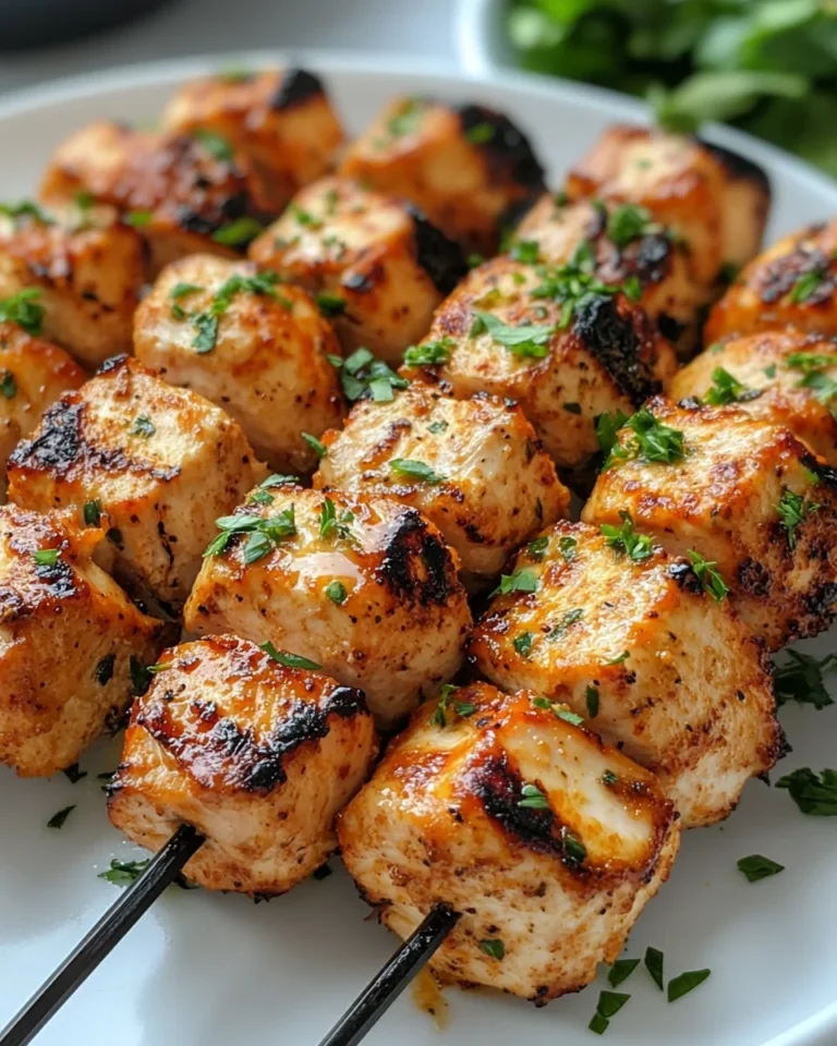 Perfect Air Fryer Chicken Skewers for Quick and Easy Meals