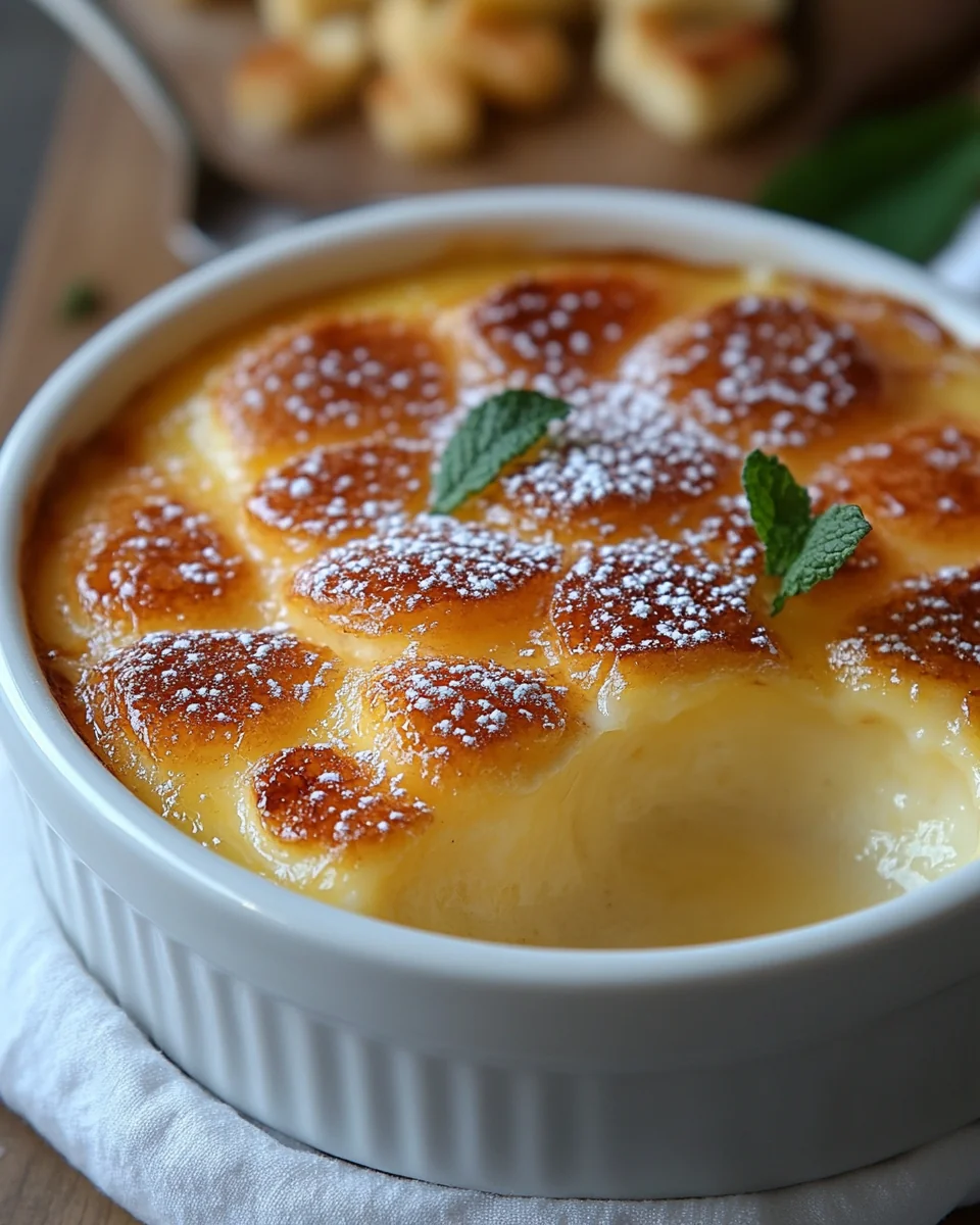 Classic Homemade Baked Custard - additional image