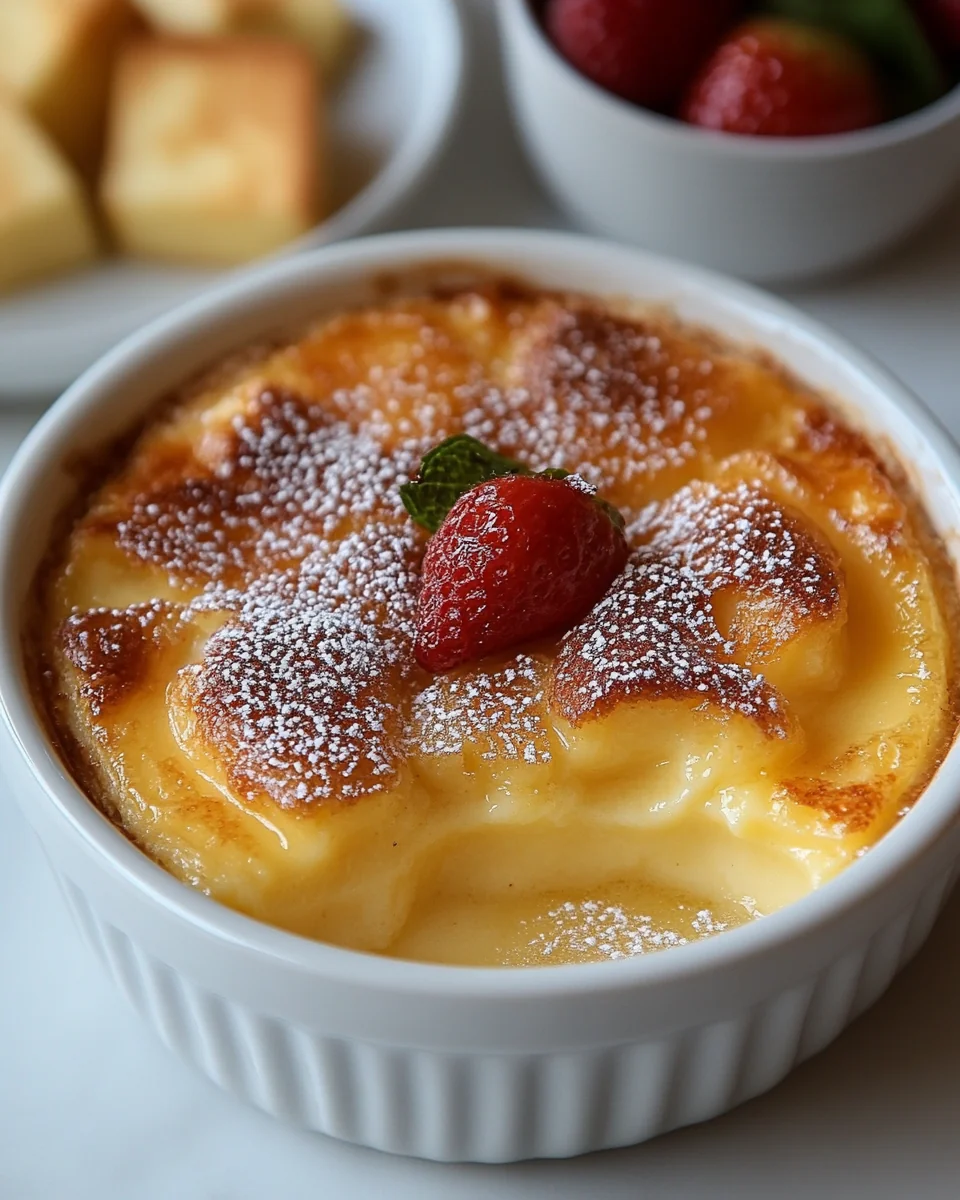 Classic Homemade Baked Custard - additional image