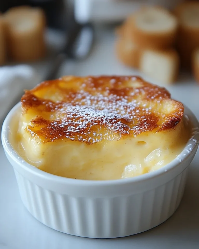 Classic Homemade Baked Custard