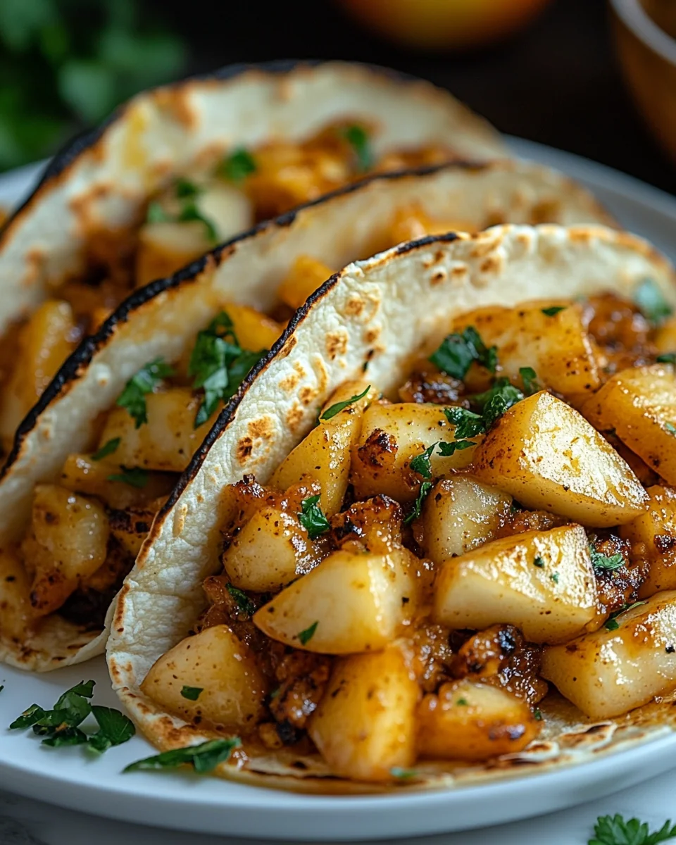 Homemade Apple Cheesecake Tacos With A Sweet Twist - additional image