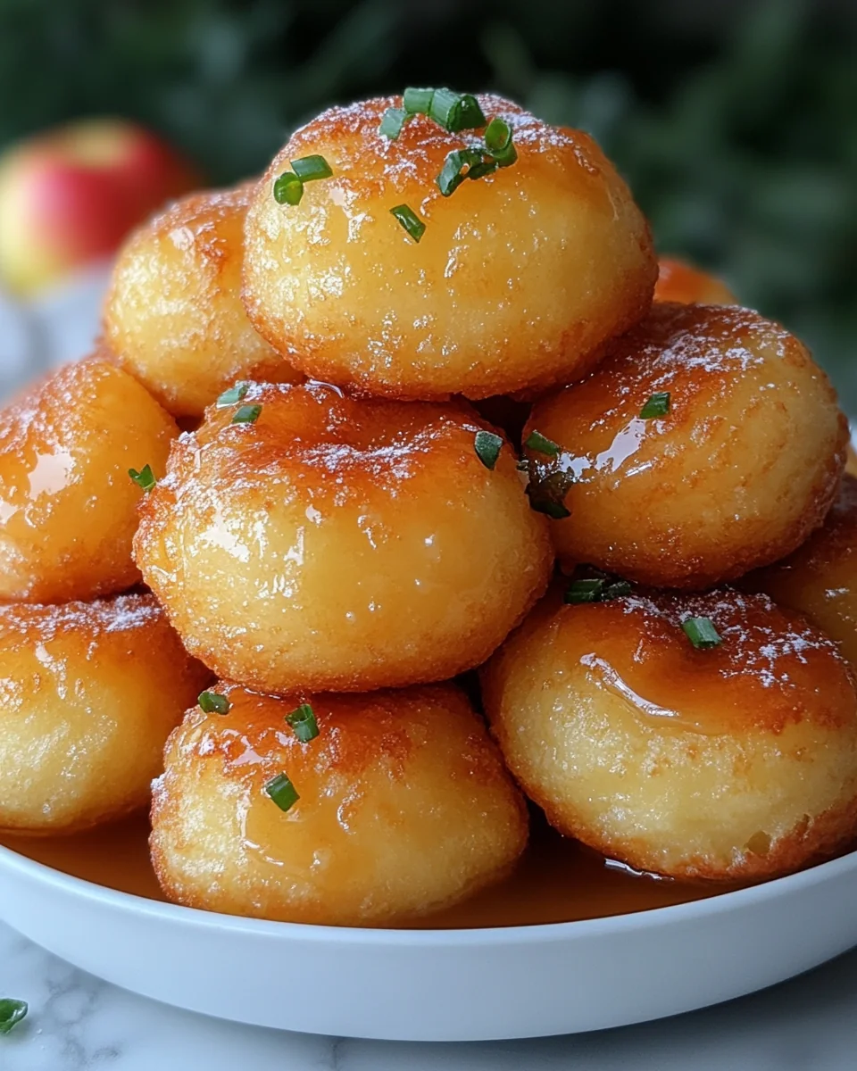Homemade Apple Fritter Bites with Fresh Cider Glaze - additional image