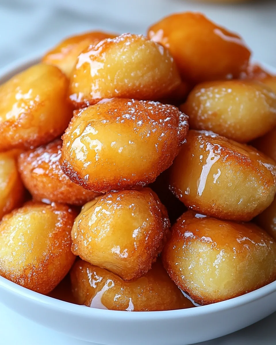 Homemade Apple Fritter Bites with Fresh Cider Glaze - additional image