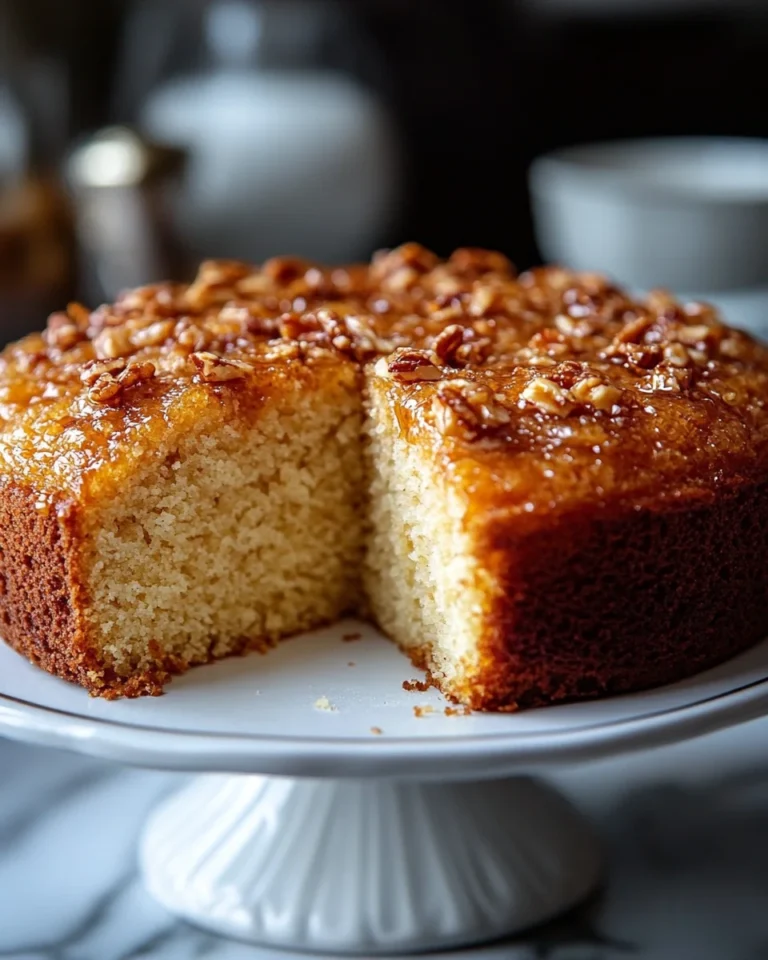 Homemade Applesauce Cake for Cozy Nights