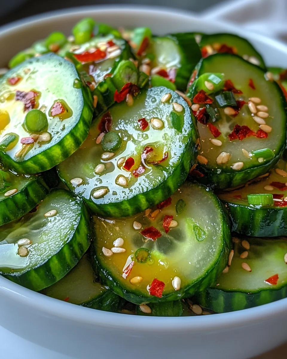 Simple Asian Cucumber Salad - additional image