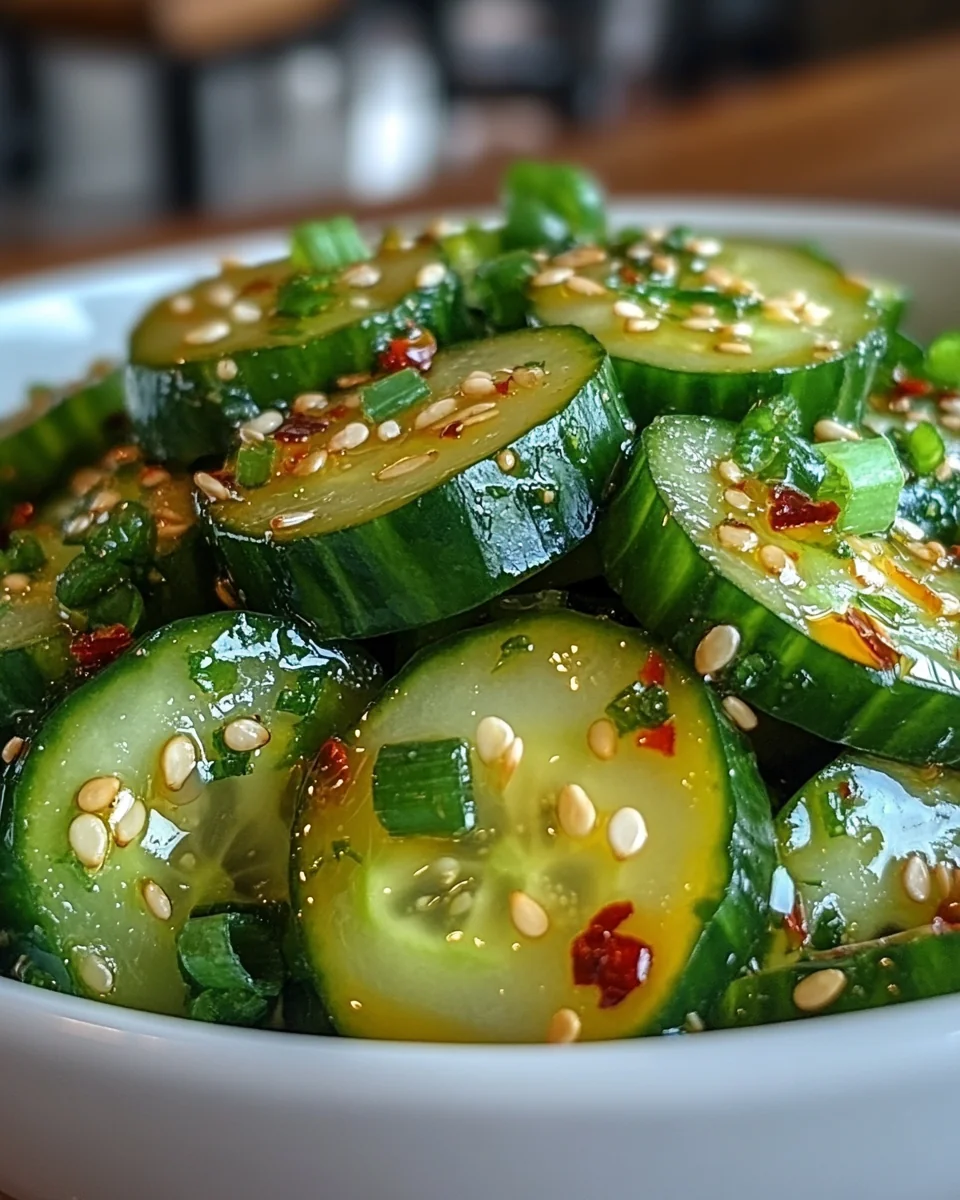 Simple Asian Cucumber Salad - additional image