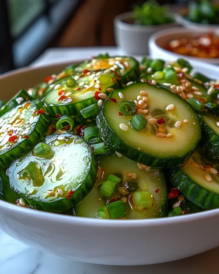 Simple Asian Cucumber Salad
