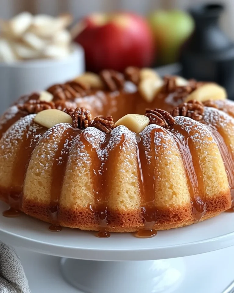Perfect Homemade Autumn Glory Apple Bundt Cake