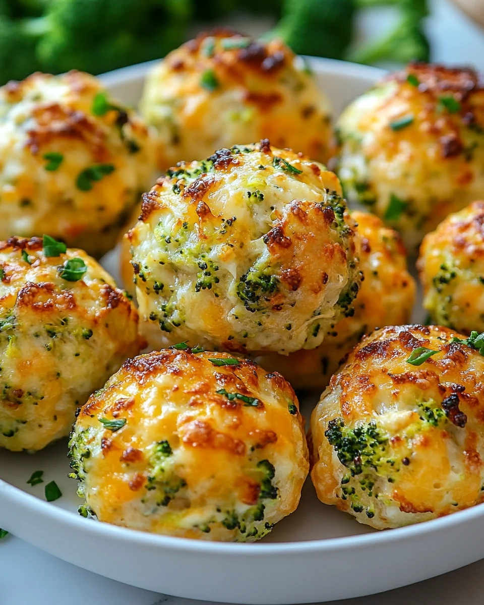 Delicious Baked Broccoli Cheese Balls - additional image