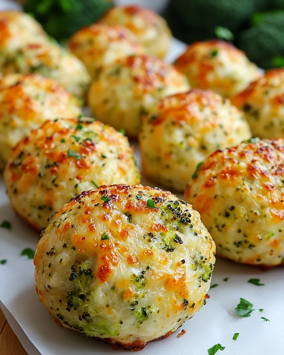 Delicious Baked Broccoli Cheese Balls - additional image