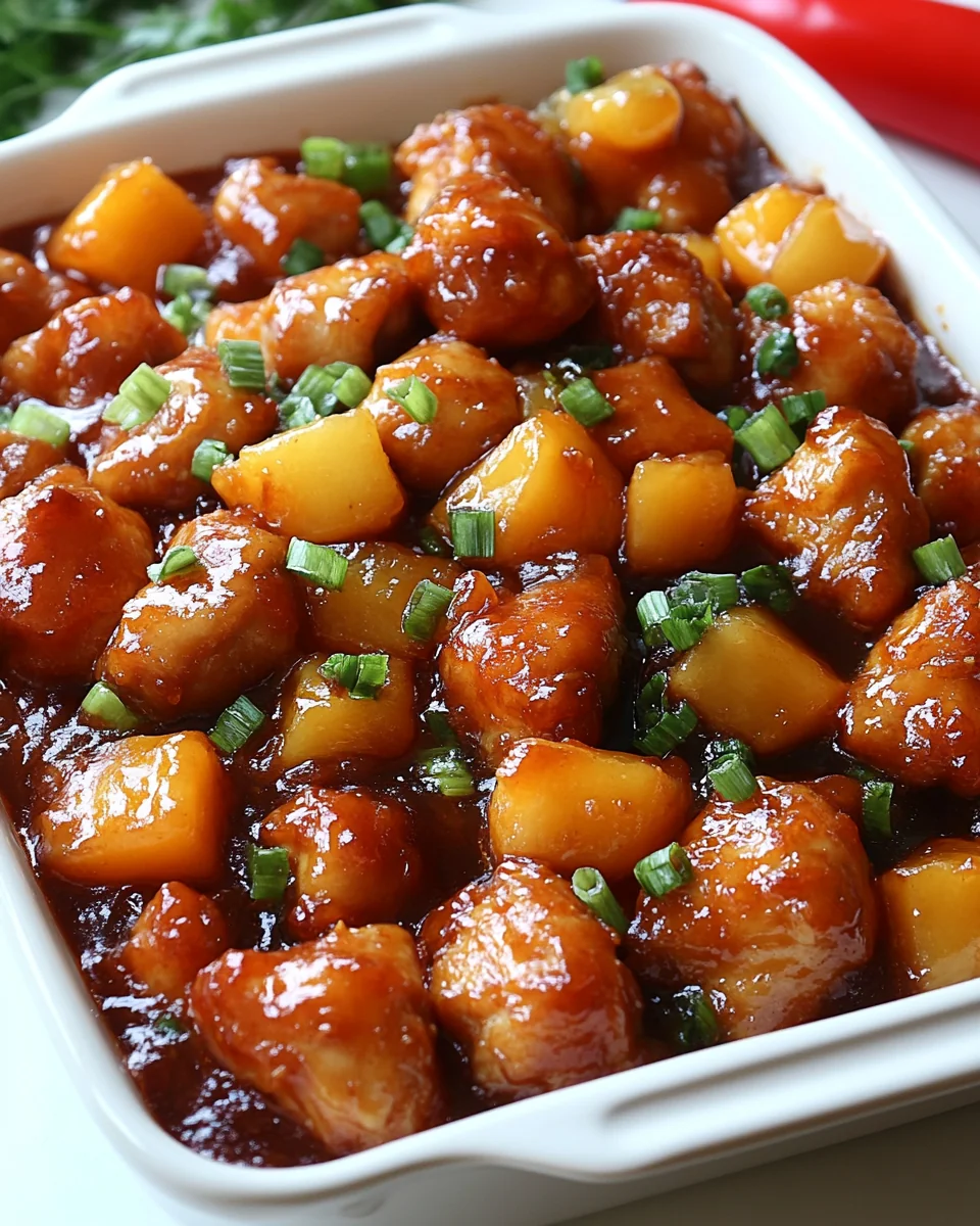 Perfect Baked Sweet and Sour Chicken - additional image