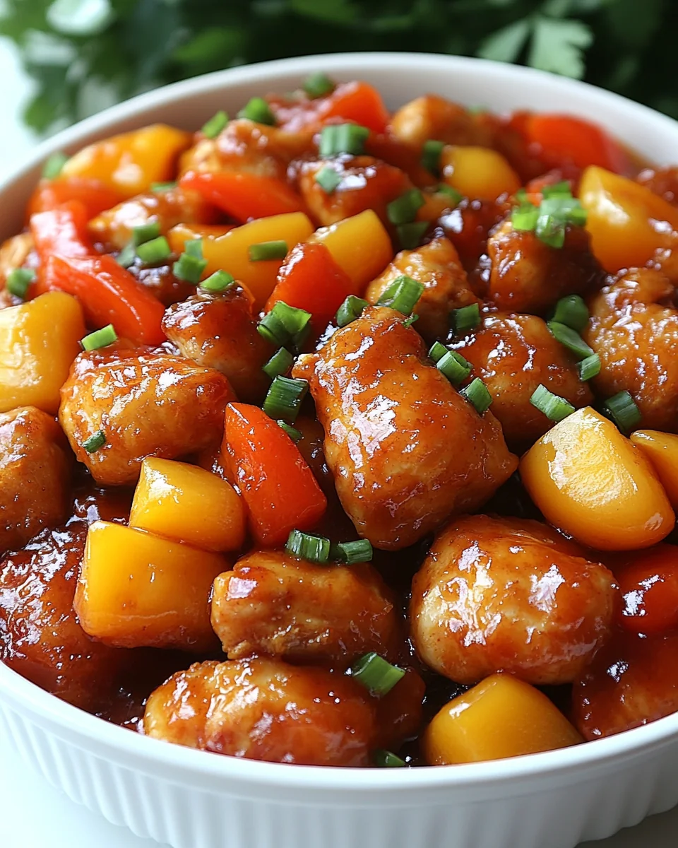 Perfect Baked Sweet and Sour Chicken - additional image