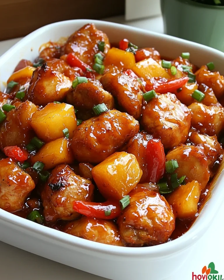 Perfect Baked Sweet and Sour Chicken