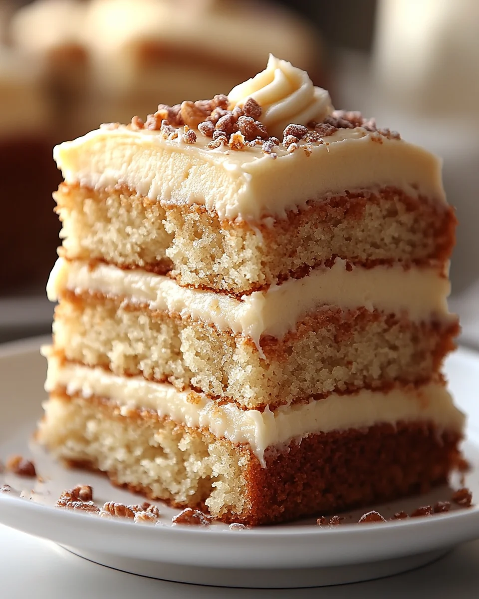 Homemade Banana Cake with Creamy Cream Cheese Frosting - additional image