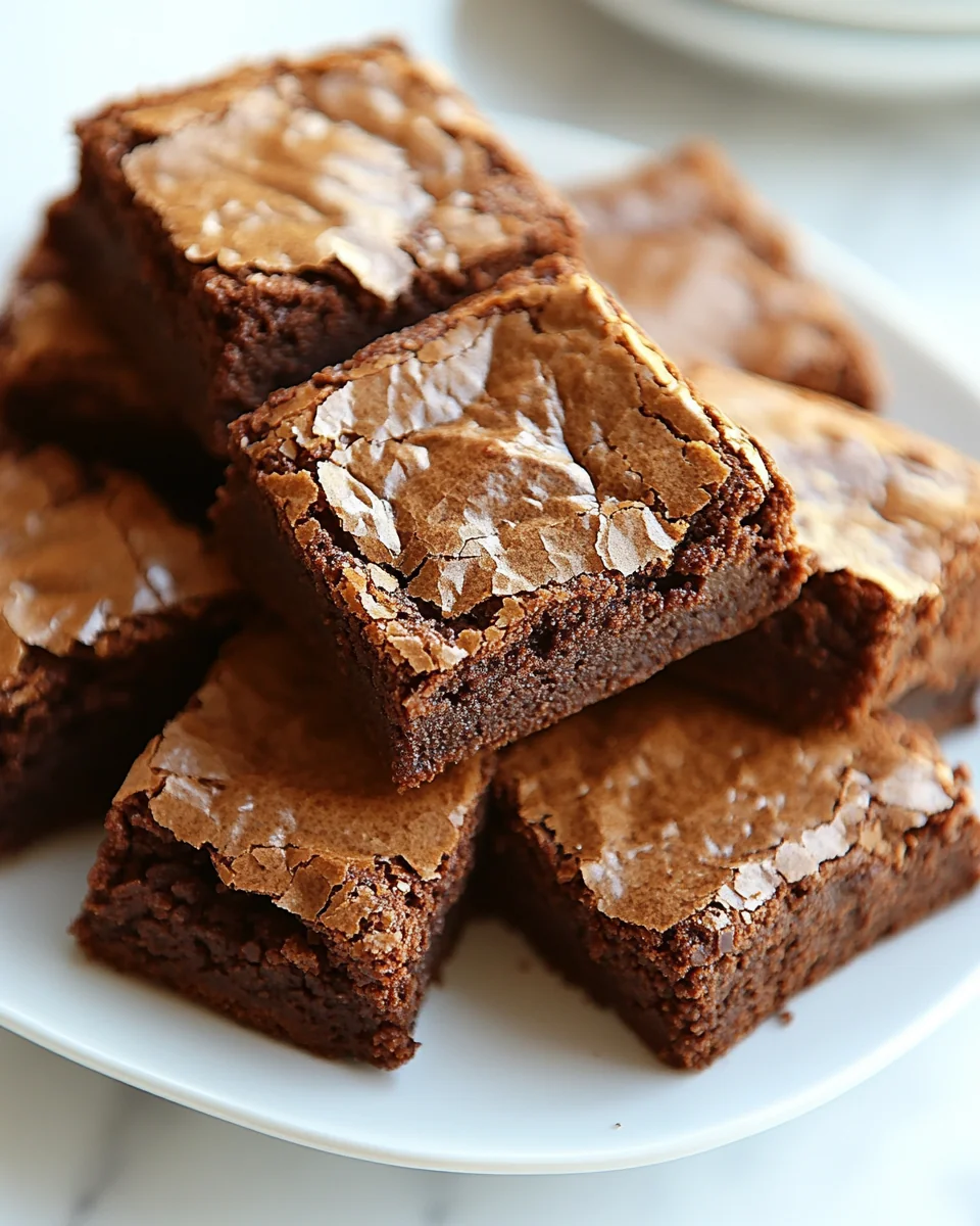 Perfect Fudgy Cocoa Brownies - additional image