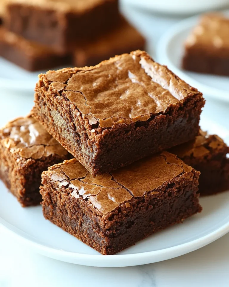 Perfect Fudgy Cocoa Brownies