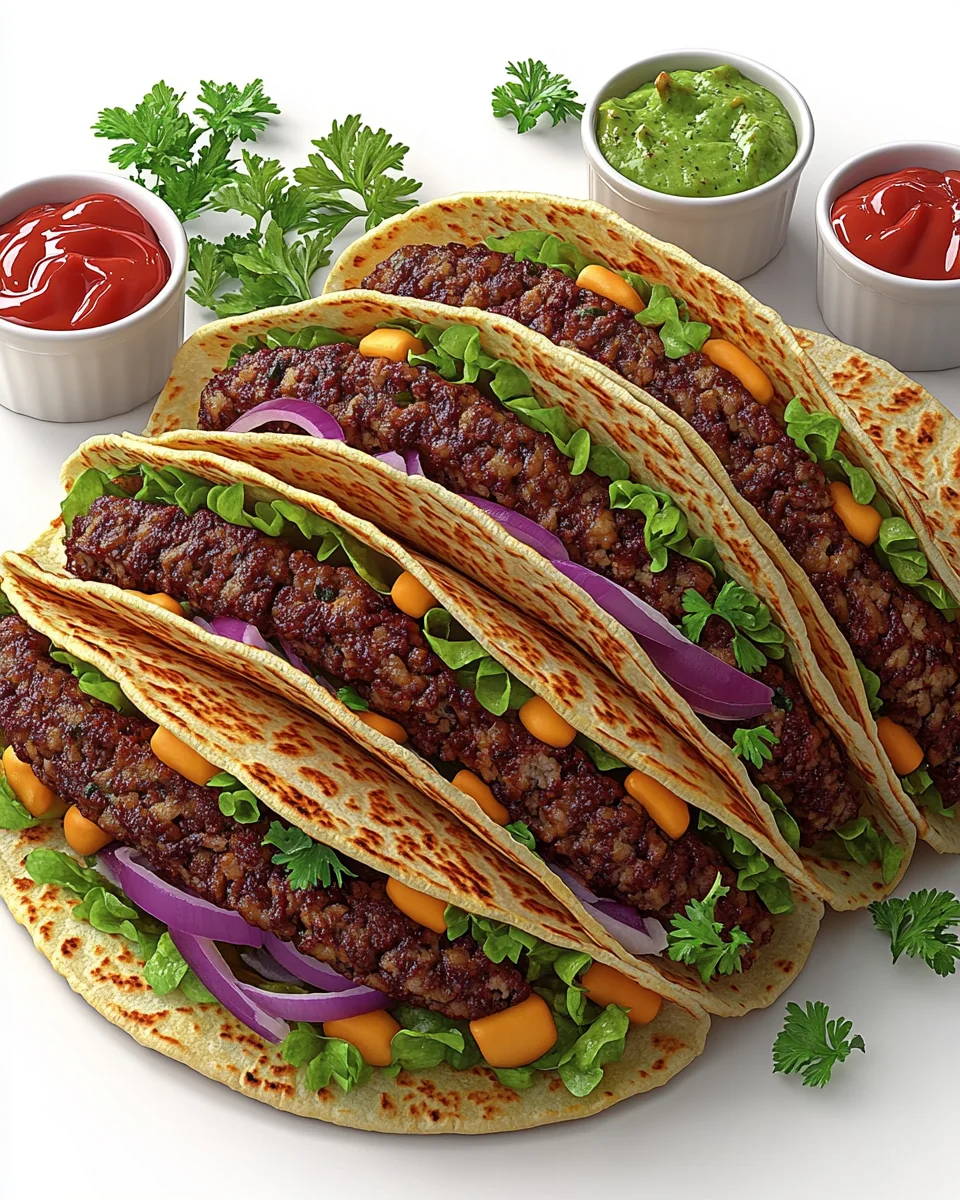 Delicious Homemade Big Mac Tacos for a Fun Twist - additional image