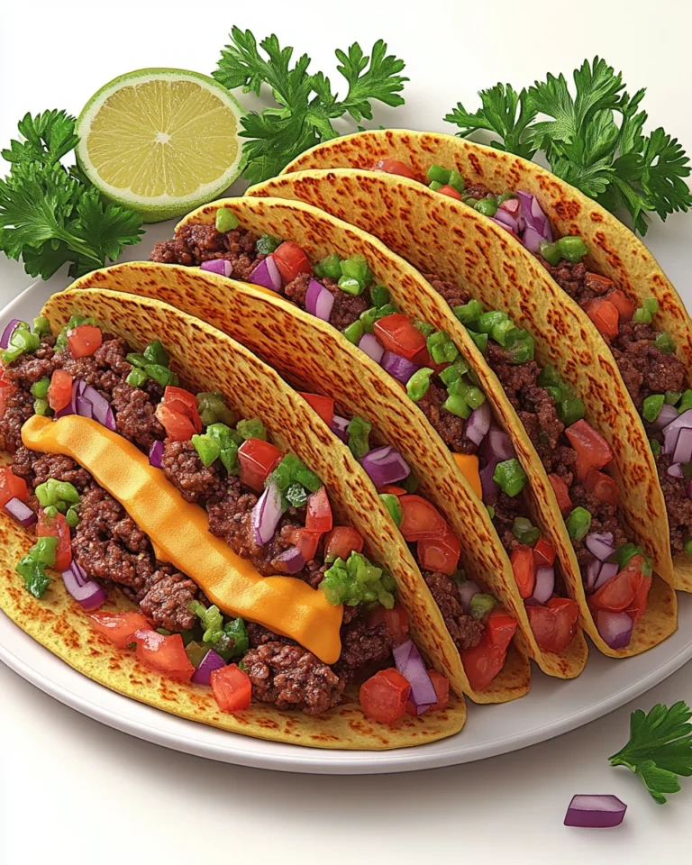 Delicious Homemade Big Mac Tacos for a Fun Twist