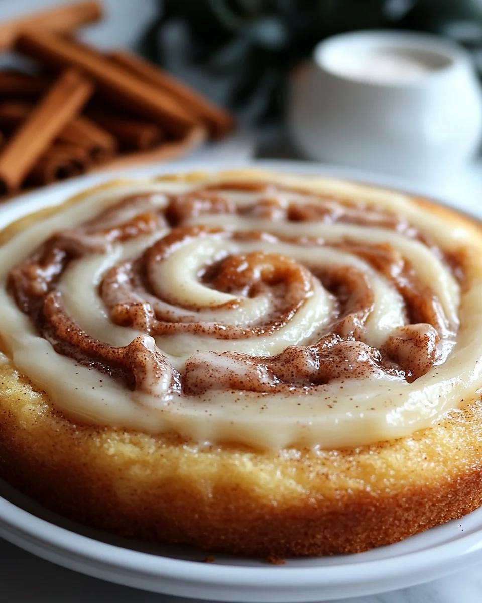 Big Mama's Homemade Cinnamon Roll Cake Recipe - additional image