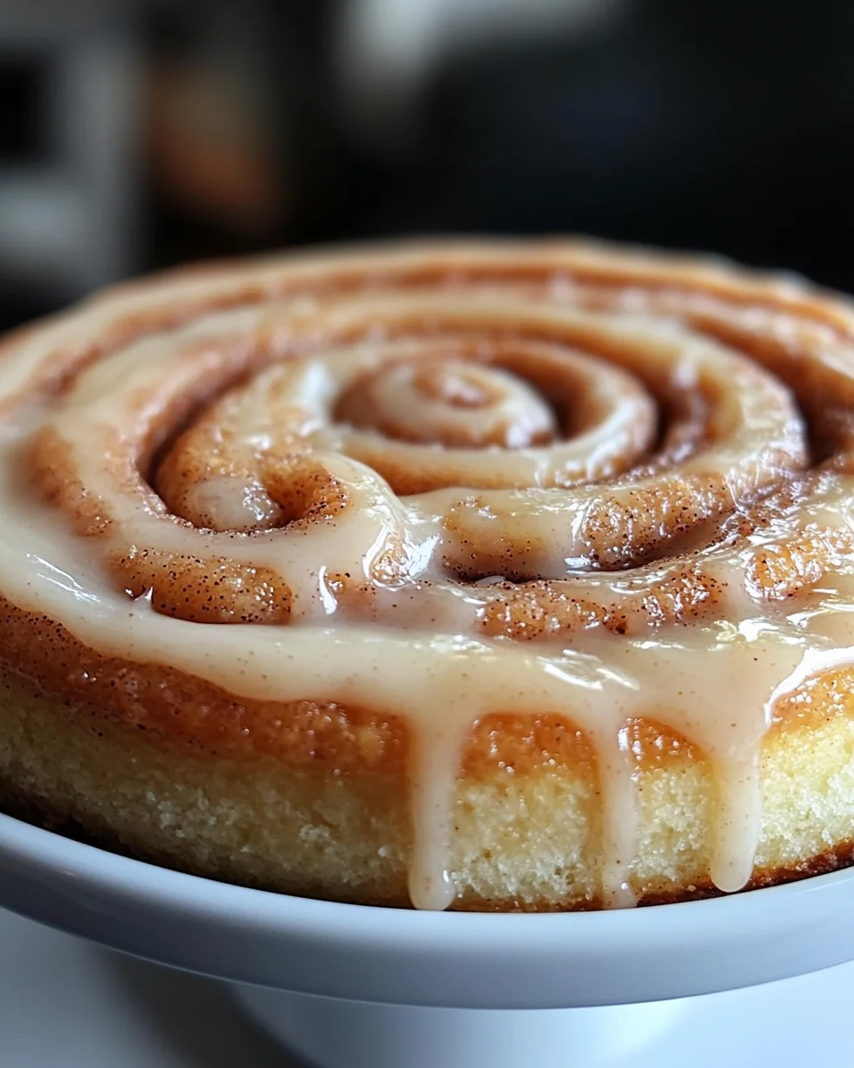 Big Mama's Homemade Cinnamon Roll Cake Recipe - additional image