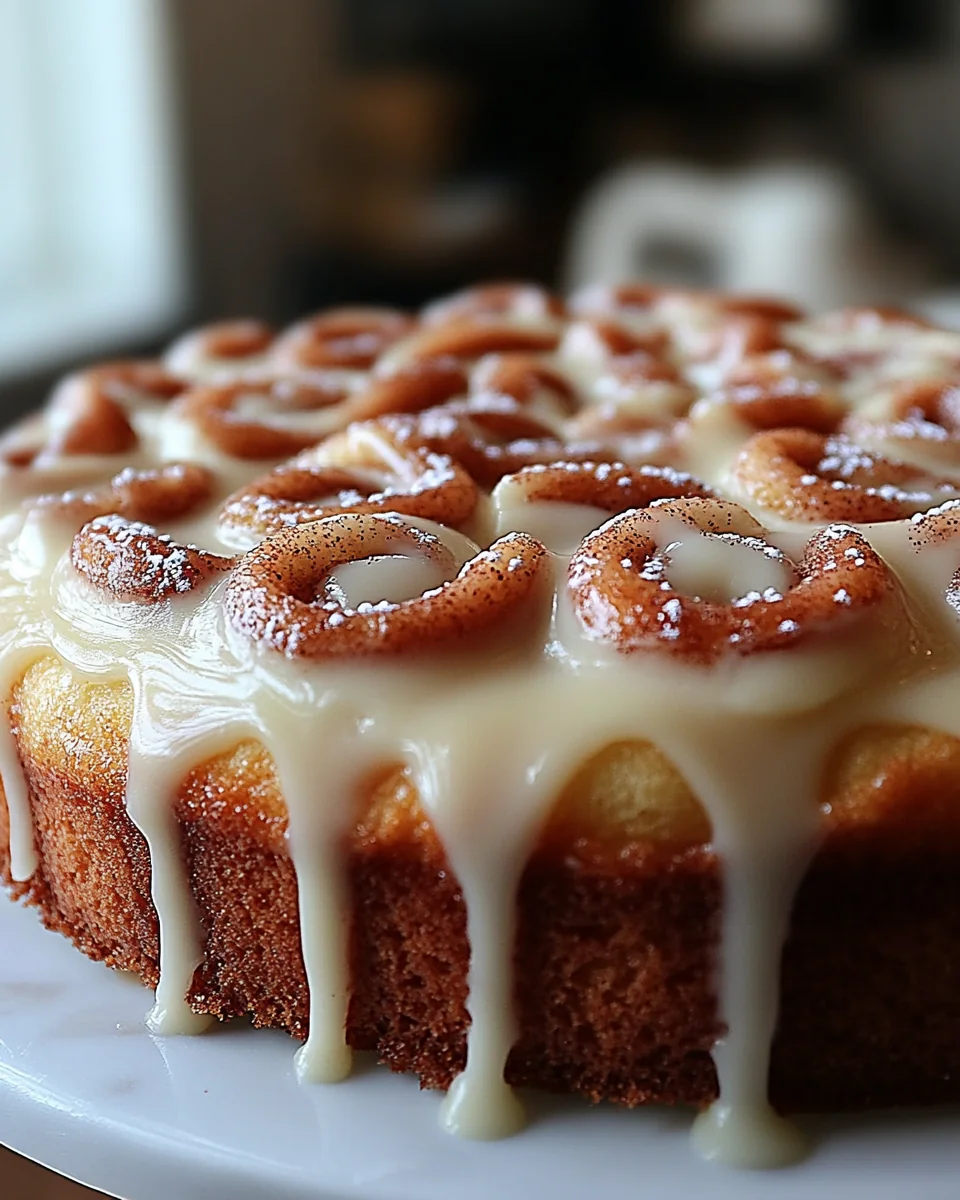Big Mama's Homemade Cinnamon Roll Cake Recipe - additional image