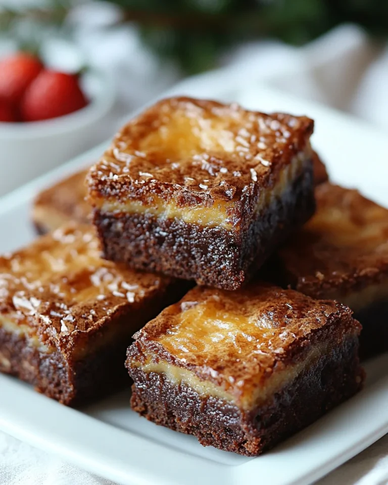 Delicious Homemade Blintz Brownie Bites