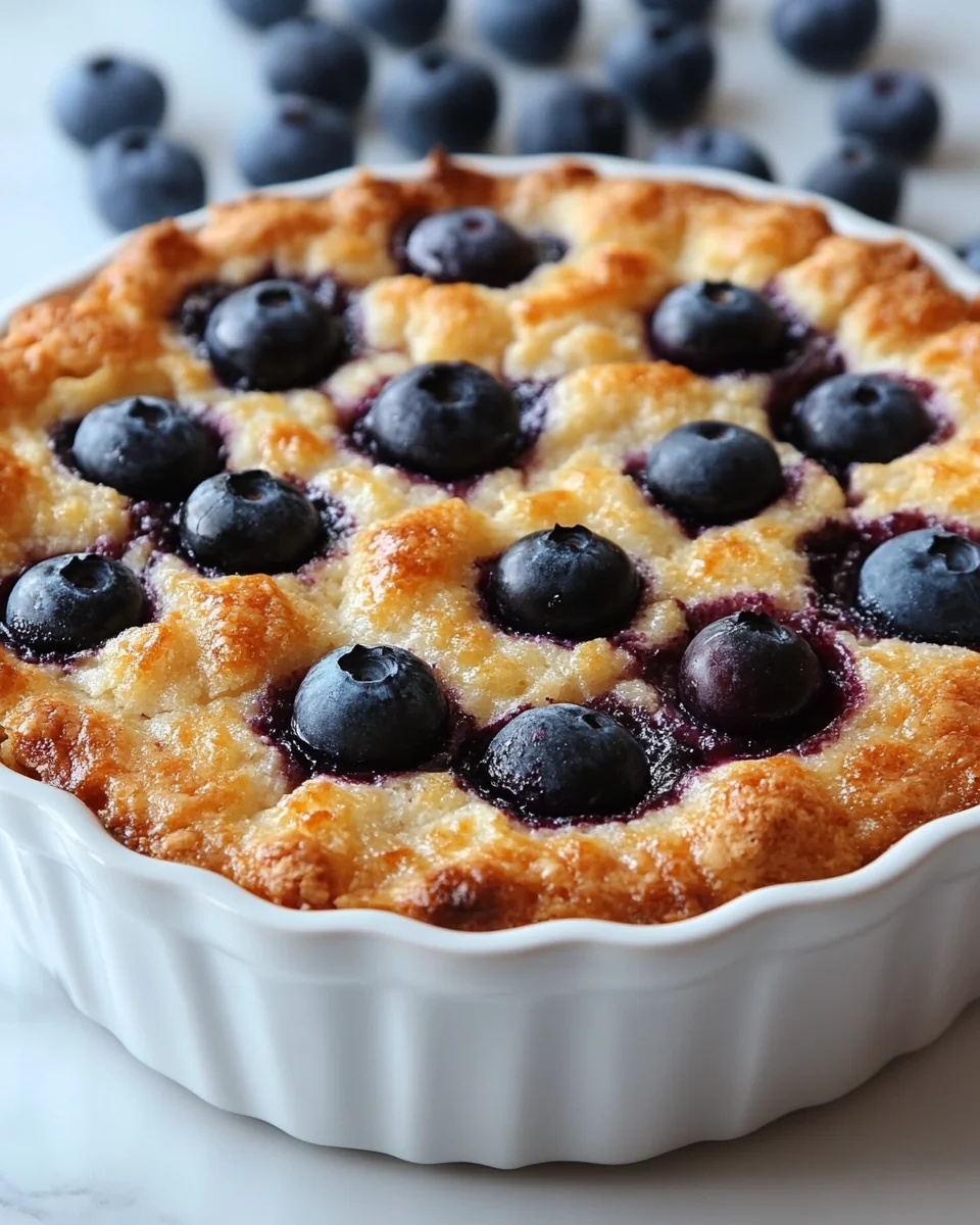 Delicious Blueberry Cottage Cheese Breakfast Bake - additional image