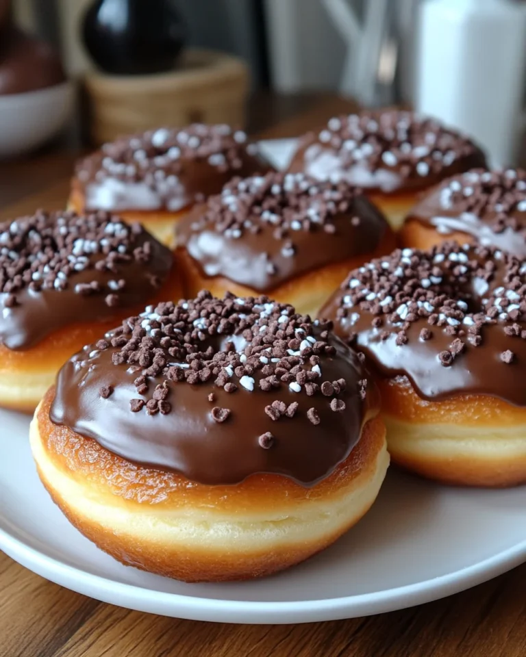Homemade Boston Cream Doughnut Holes