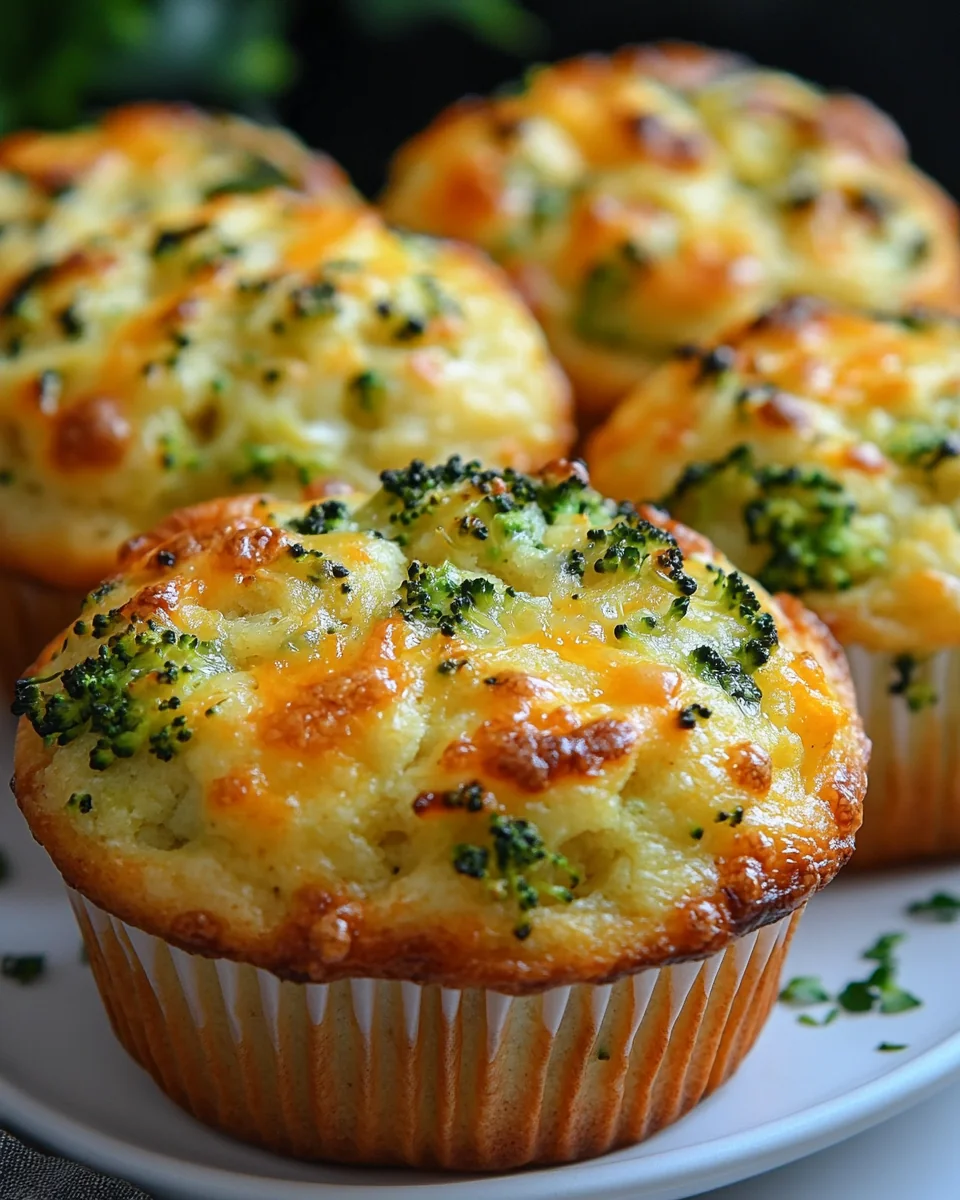 Savory Broccoli Cheddar Muffins for a Cozy Snack - additional image
