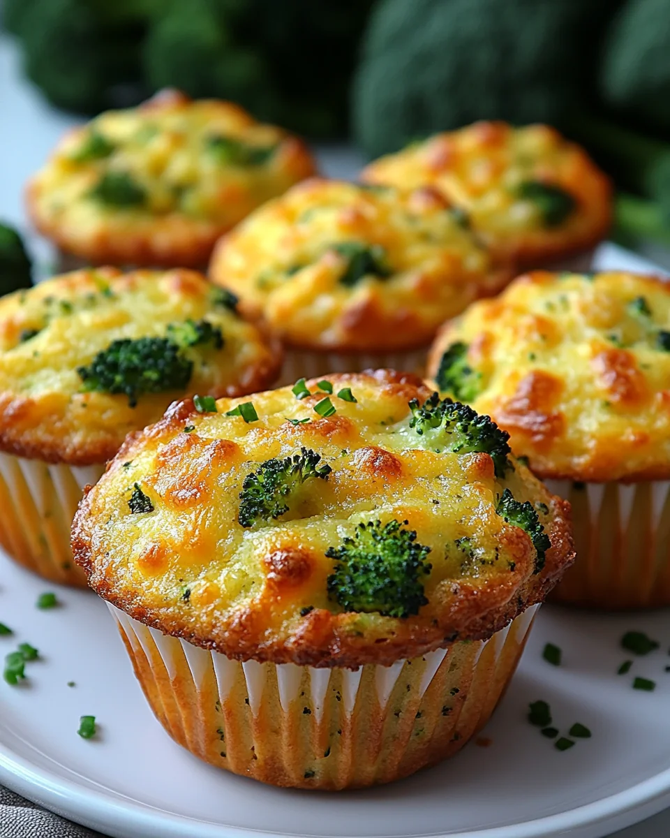 Savory Broccoli Cheddar Muffins for a Cozy Snack - additional image