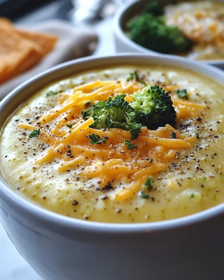 Creamy Broccoli Cheddar Soup for Cozy Nights