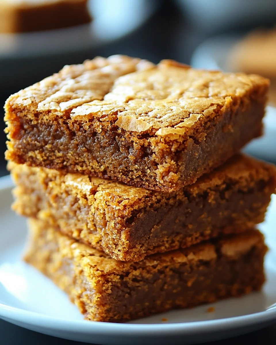 Homemade Brown Butter Pumpkin Blondies for Cozy Nights - additional image