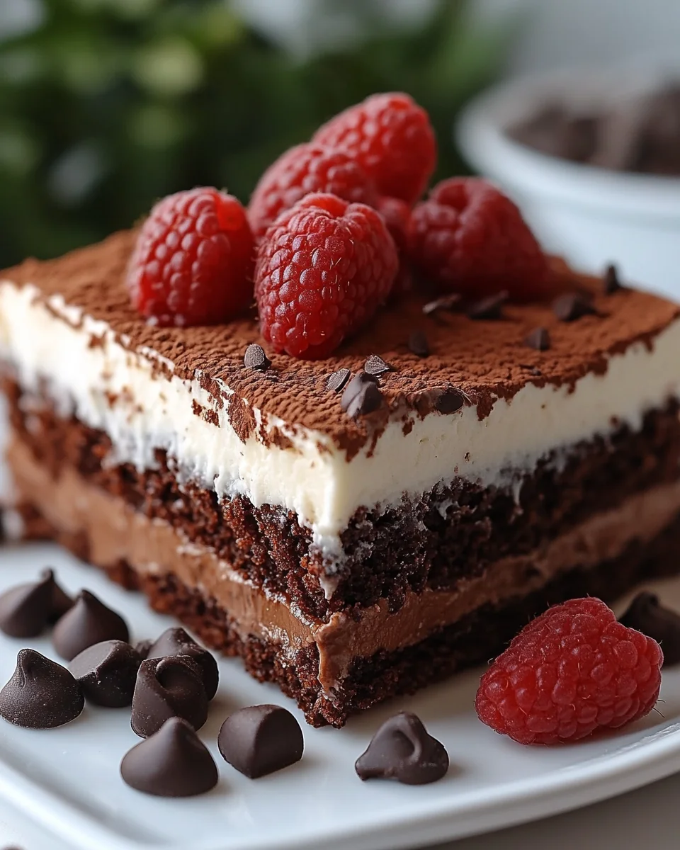 Delicious Brownie Refrigerator Cake Made From Scratch - additional image