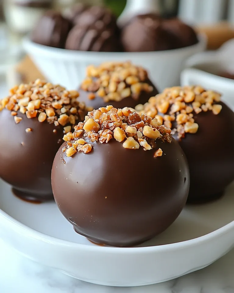 Simple Homemade Butterfinger Balls