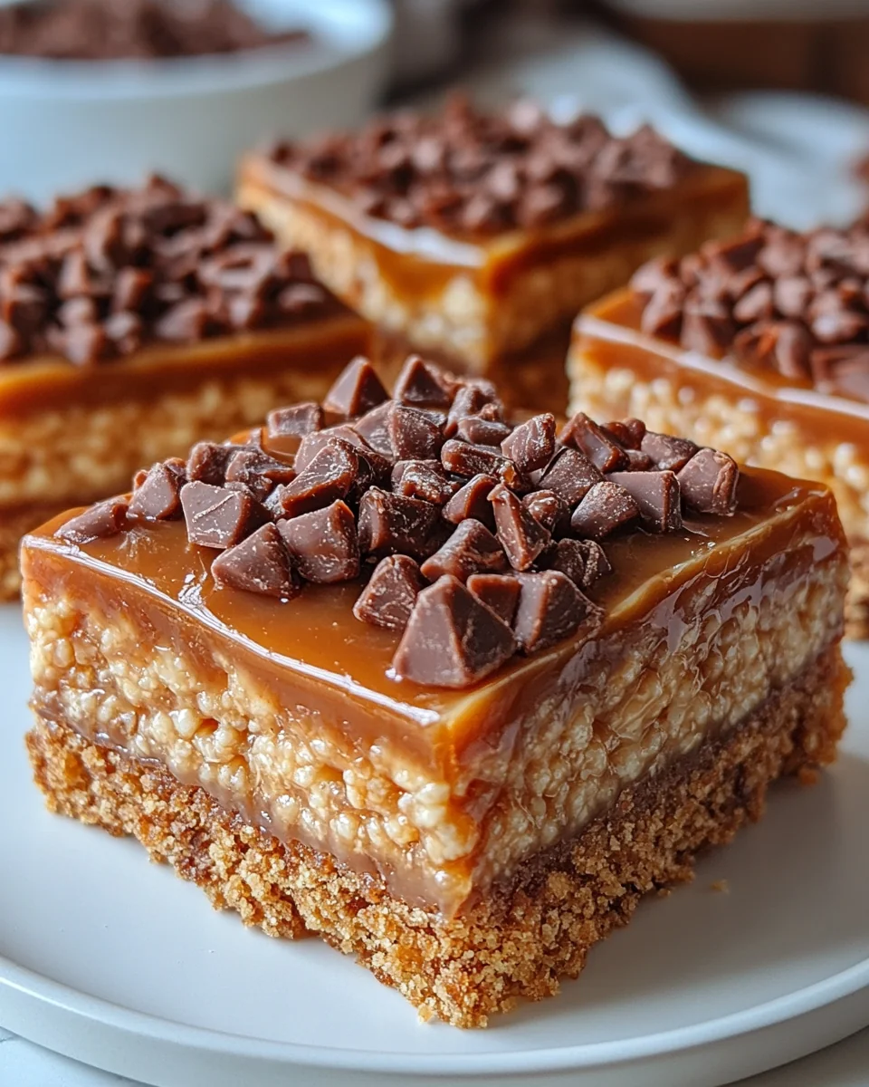 Homemade Butterfinger Caramel Crunch Bars - additional image
