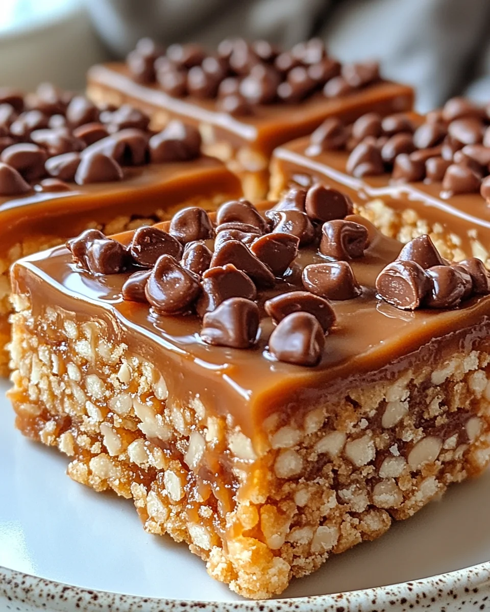 Homemade Butterfinger Caramel Crunch Bars - additional image