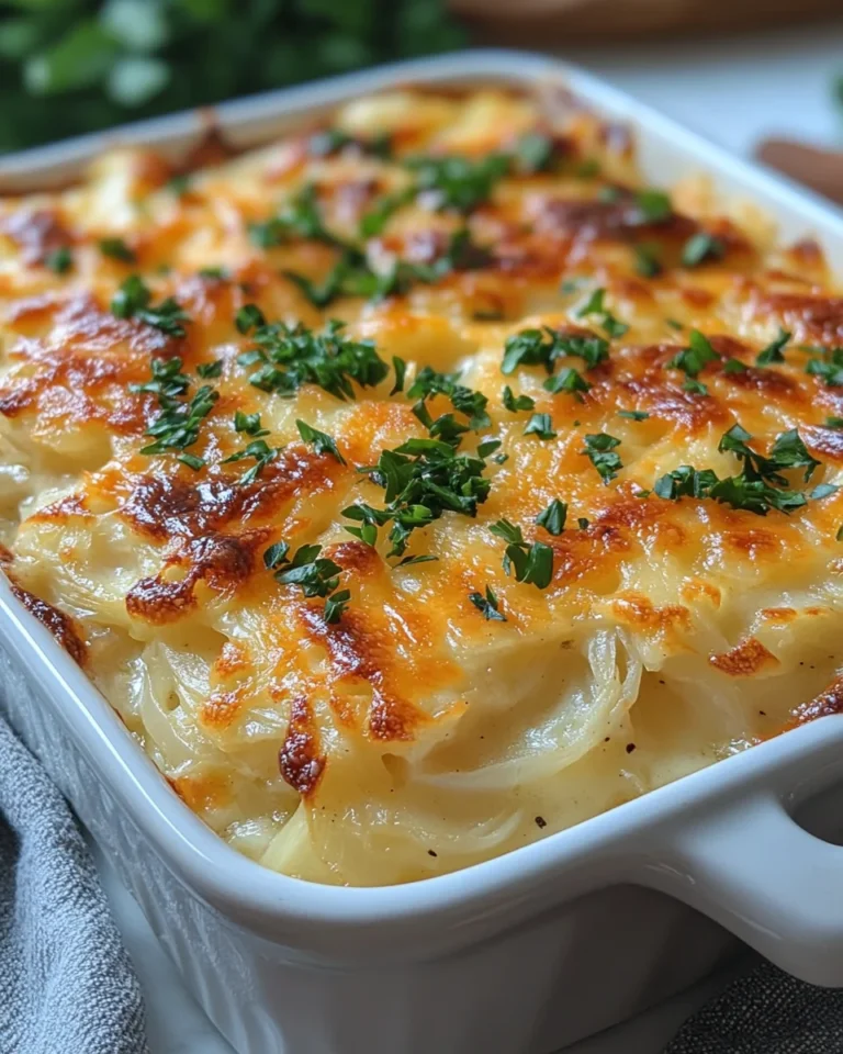 Delicious Homemade Cabbage Casserole