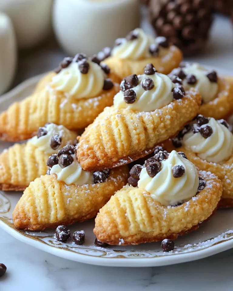Delicious Homemade Cannoli Cookies