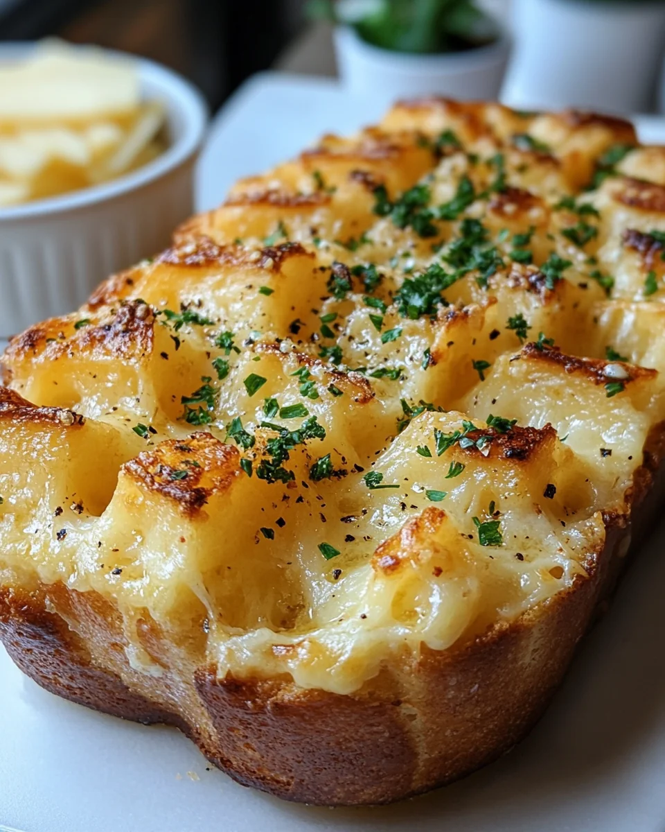 Savory Cheese and Garlic Crack Bread Delight - additional image