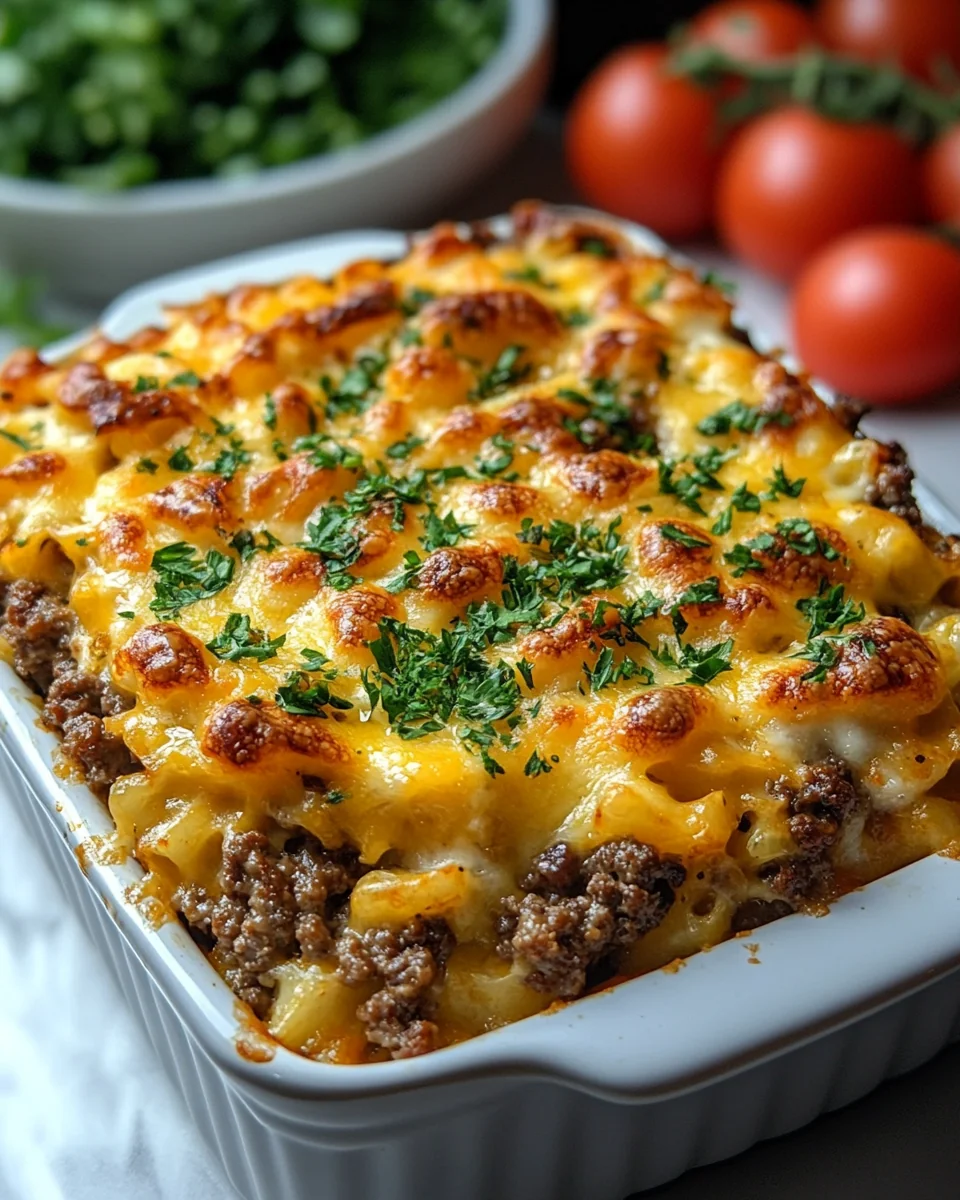 Savory Cheeseburger Casserole for a Cozy Night In - additional image