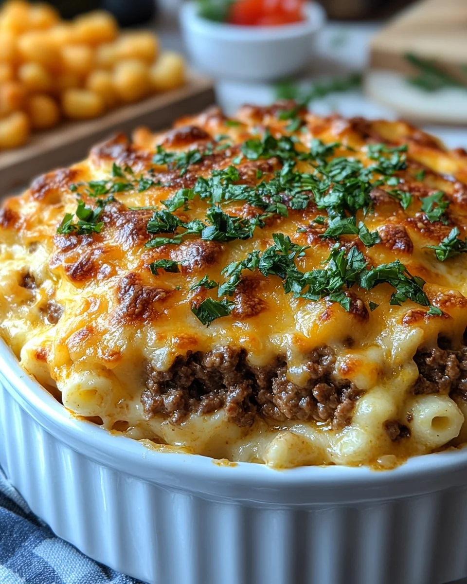 Savory Cheeseburger Casserole for a Cozy Night In - additional image