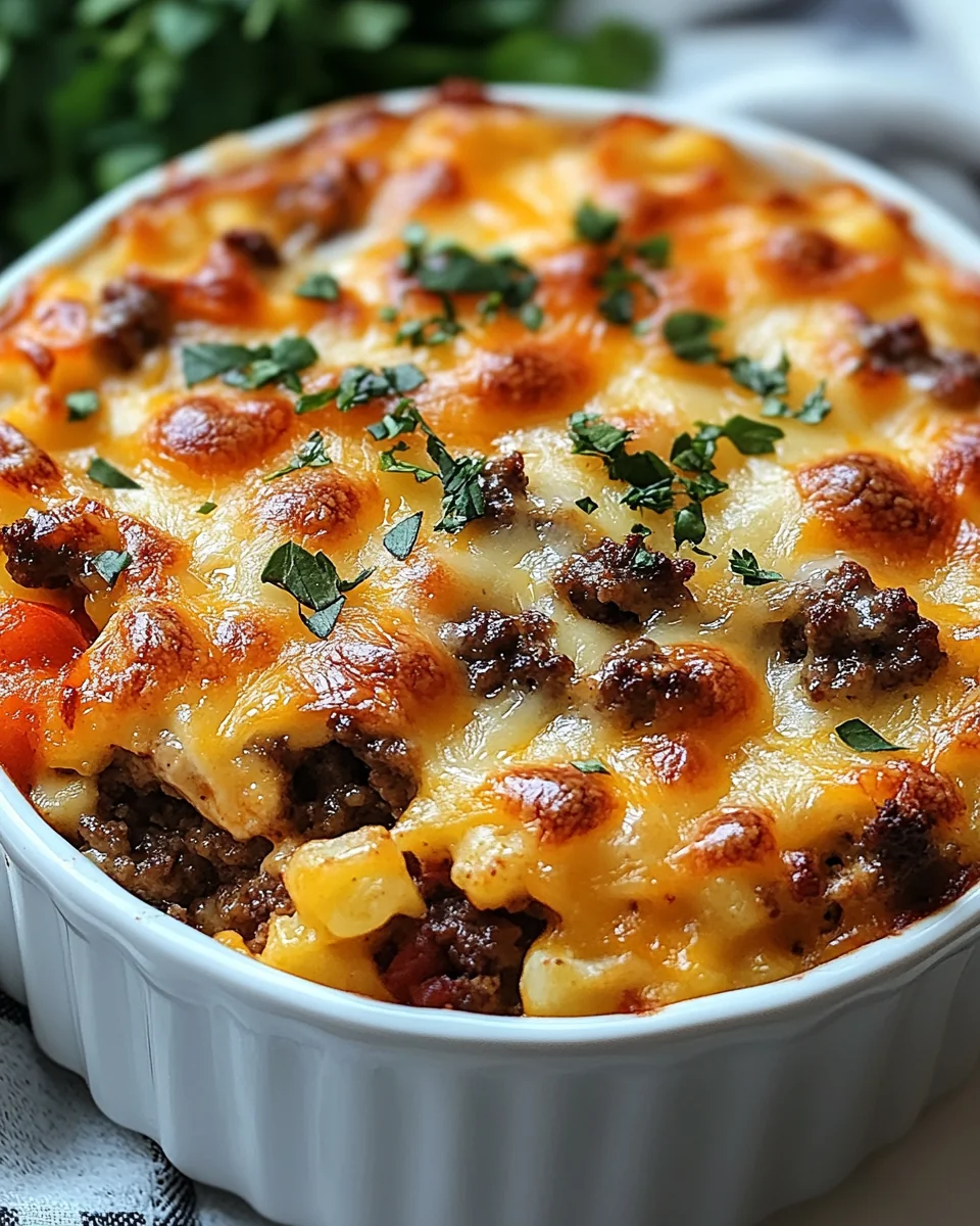 Savory Cheeseburger Casserole for a Cozy Night In - additional image
