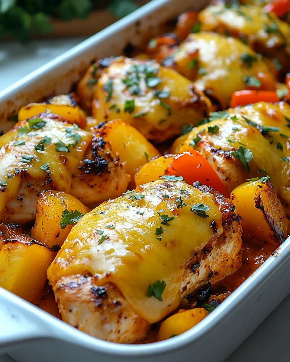 Cheesy Baked Fajita Chicken Recipe Made From Scratch - additional image